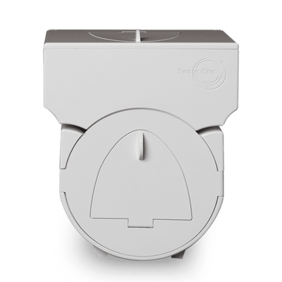 Toilettenpapierspender -  Entdecken Sie die formschöne Toilettenarmatur - Two in One Sanitary mit integriertem Desinfektionsgel Spender. Maximale Hygiene für Ihr Bad. Einfache Wandmontage, universelle Befüllung & sicherer Schutz für Toilettenpapier & Desinfektionstücher. Vermeiden Sie Kreuzkontamination und sorgen Sie für saubere Hände.